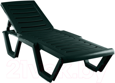 Шезлонг Ellastik Plast Атлант 186x63x32 - фото