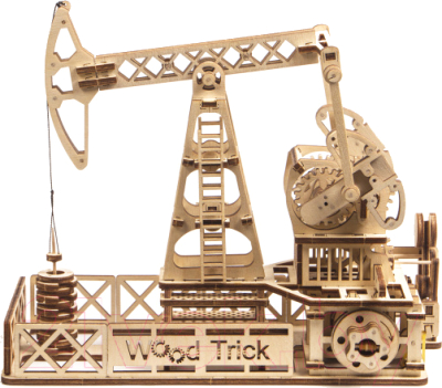 Конструктор Wood Trick Нефтяная Вышка / 1234-13 - фото