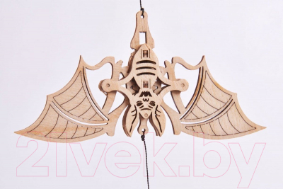 Конструктор Wood Trick Вудик Летучая мышь / 1234-W5