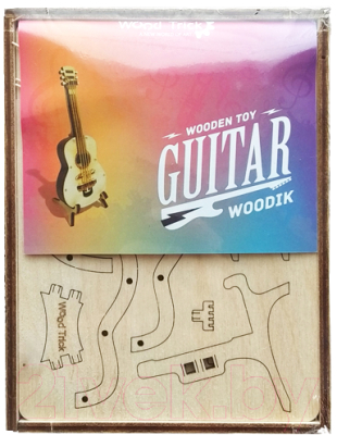 Конструктор Wood Trick Вудик Гитара / 1234-W6