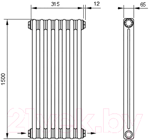 Радиатор стальной Arbonia 2150/7 24