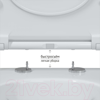 Унитаз подвесной с инсталляцией Berges Level Rimless / 043205