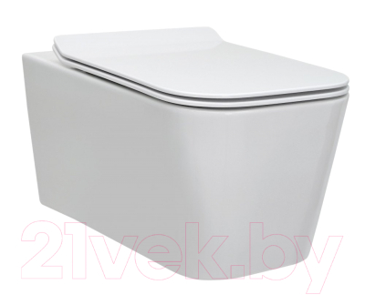 Унитаз подвесной с инсталляцией Berges Floe Rimless / 043223