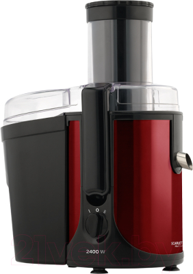 Соковыжималка электрическая Scarlett SC-JE50S48 (красный) - фото
