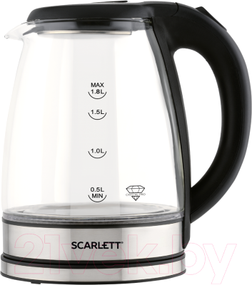 Электрочайник Scarlett SC-EK27G88 (черный) - фото
