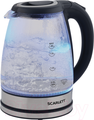 Электрочайник Scarlett SC-EK27G88 (черный)