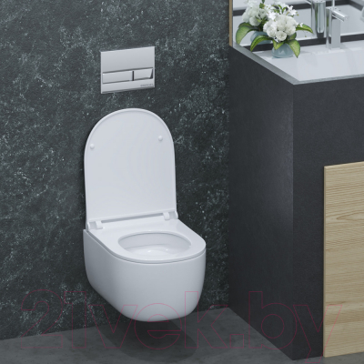 Унитаз подвесной с инсталляцией Berges Ego Rimless / 047213