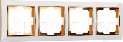 Рамка для выключателей и розеток Werkel W0041933 / a051652 - фото