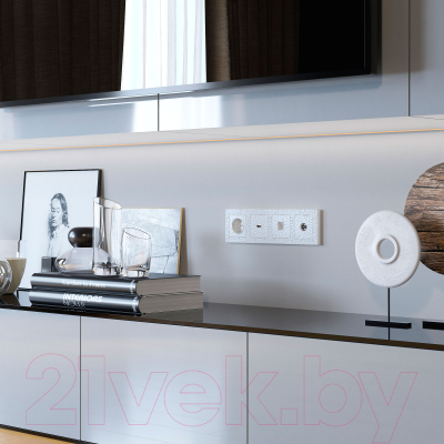 Рамка для выключателей и розеток Werkel W0042401 / a052523