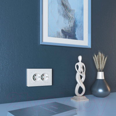 Рамка для выключателей и розеток Werkel W0082401 / a052533