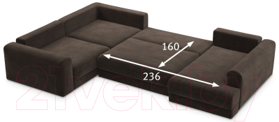 Диван П-образный Moon Trade Мэдисон 006 / 80329336