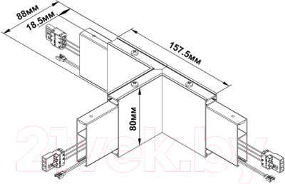Потолочный светильник Novotech Iter 135118 (без драйвера, белый)