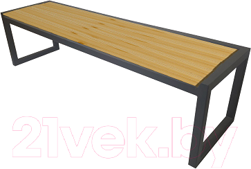 Скамья садовая Станкоинструмент Лофт 2 с комплектом досок - фото