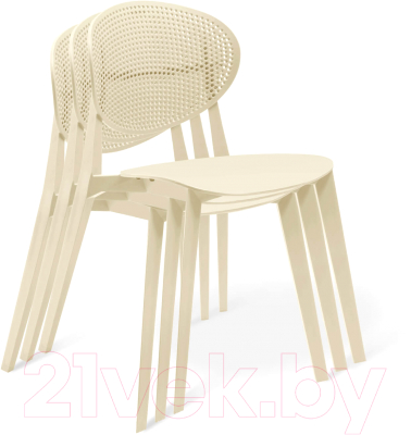 Обеденная группа Sheffilton SHT-DS126 (бежевый/коричневый)