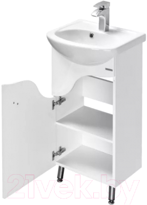 Тумба с умывальником Акватон Колибри 45 (1A0652K1KO01L)