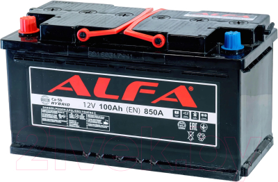 Автомобильный аккумулятор ALFA battery Hybrid L