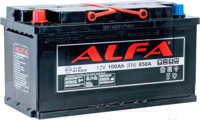 Автомобильный аккумулятор ALFA battery Hybrid L