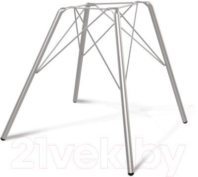 Стул Sheffilton SHT-ST36-3/S37 (нейтральный серый/хром лак)