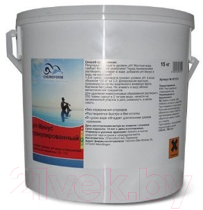 Средство для регулировки pH Chemoform pH-Mинус гранулированное - фото