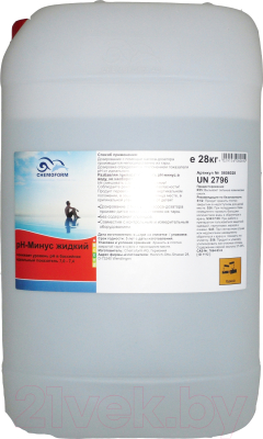 Средство для регулировки pH Chemoform pH-Mинус жидкое - фото