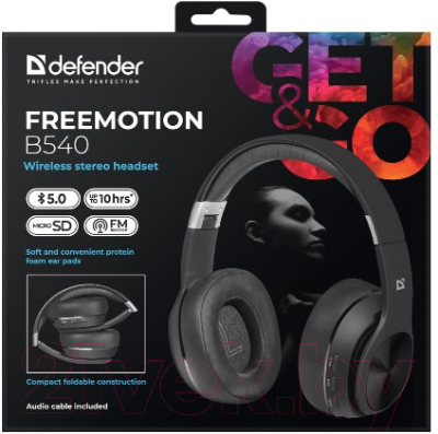 Беспроводные наушники Defender FreeMotion B540 / 63540