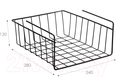 Элемент системы хранения Violet 71207 (черный)