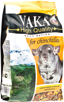 Корм для грызунов ВАКА High Quality для шиншилл - фото