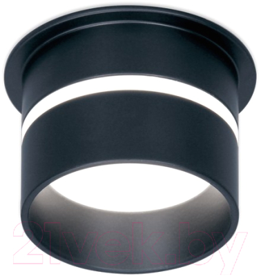 Точечный светильник Ambrella TN196 BK/S - фото