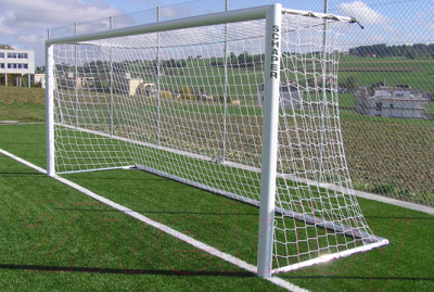 Футбольная сетка Luxsol Безузловая 7.5x2.5x1/1