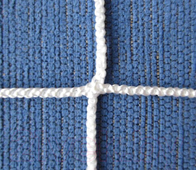 Футбольная сетка Luxsol Безузловая 7.5x2.5x1/1