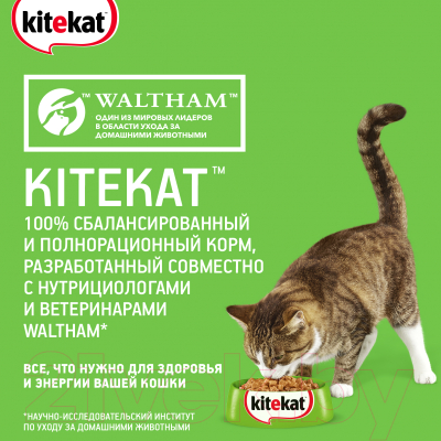 Сухой корм для кошек Kitekat Мясной пир