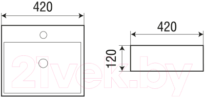 Умывальник WeltWasser Elbach 2177 MW