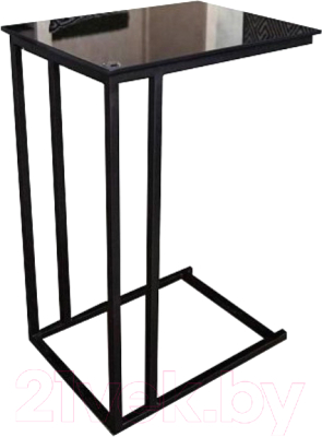 Приставной столик РасГар Престиж (черный/черный) - фото