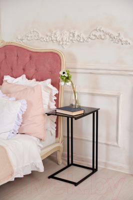 Приставной столик РасГар Престиж (черный/черный)