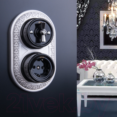 Выключатель Werkel Ретро W5612008 / a051454