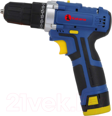 Аккумуляторная дрель-шуруповерт Katana PROdrive 1215 (кейс) - фото