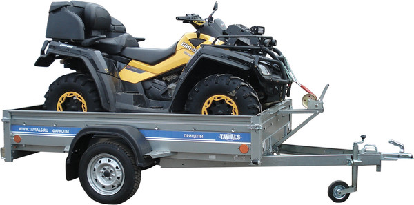 Прицеп для автомобиля Tavials Старт А2515 + тент 1500мм с дугой