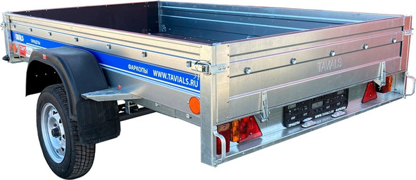 Прицеп для автомобиля Tavials Старт А2515 + тент 1500мм с дугой