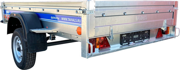 Прицеп для автомобиля Tavials Старт А2515 + тент 1500мм с дугой