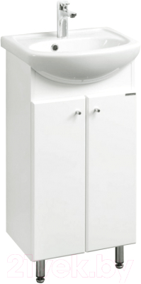 Тумба с умывальником Акватон Мира 45 Н (1A1044K1MR010) - фото