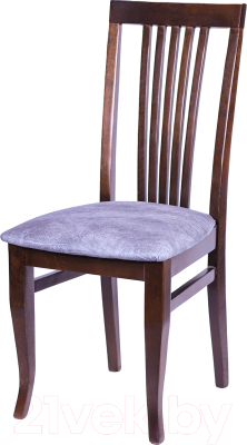 Стул Ельская мебельная фабрика МДК-99 / 18С 635-1 (береза Е-50/кашемир серый) - фото