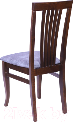 Стул Ельская мебельная фабрика МДК-99 / 18С 635-1 (береза Е-50/кашемир серый)