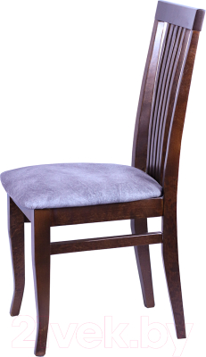 Стул Ельская мебельная фабрика МДК-99 / 18С 635-1 (береза Е-50/кашемир серый)