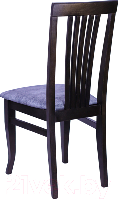 Стул Ельская мебельная фабрика МДК-99 / 18С 635-1 (береза венге/кашемир серый)