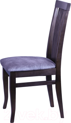 Стул Ельская мебельная фабрика МДК-99 / 18С 635-1 (береза венге/кашемир серый)
