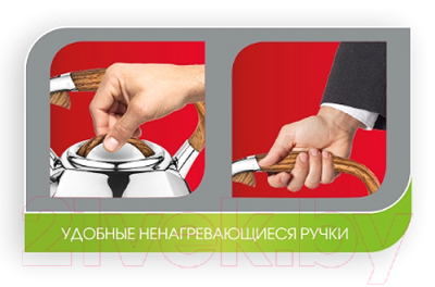 Чайник со свистком Lara LR00-66