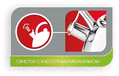 Чайник со свистком Lara LR00-66