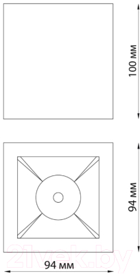 Точечный светильник Novotech Recte 358488