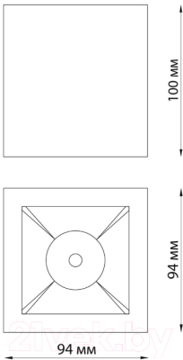 Точечный светильник Novotech Recte 358487