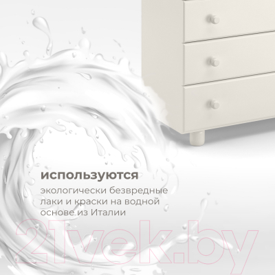 Комод пеленальный Nuovita Parte